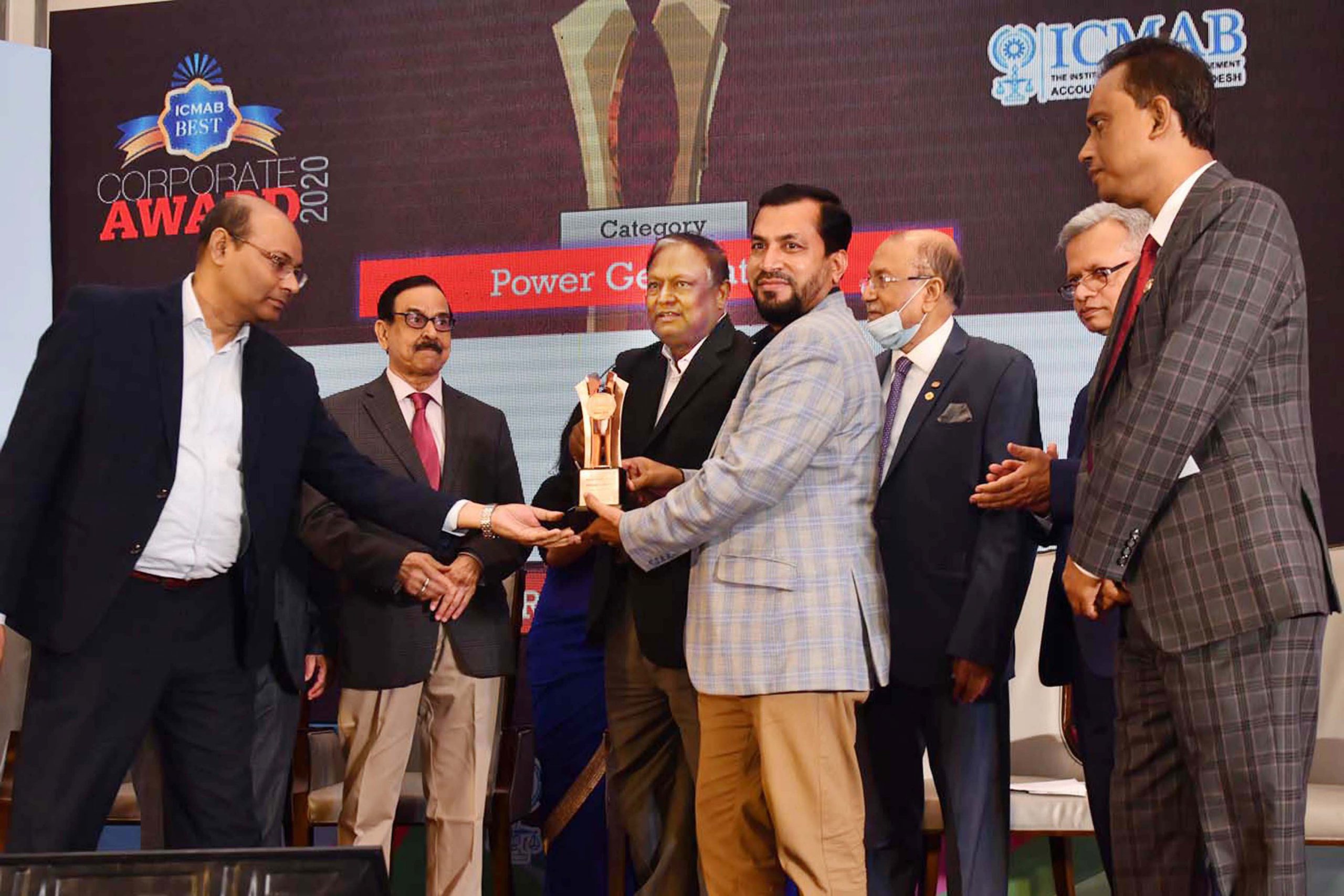 Baraka Power Limited receives ICMAB Best Corporate Award-2020 in Power Generation Category